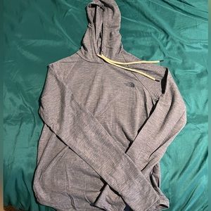 Blue north face hoodie